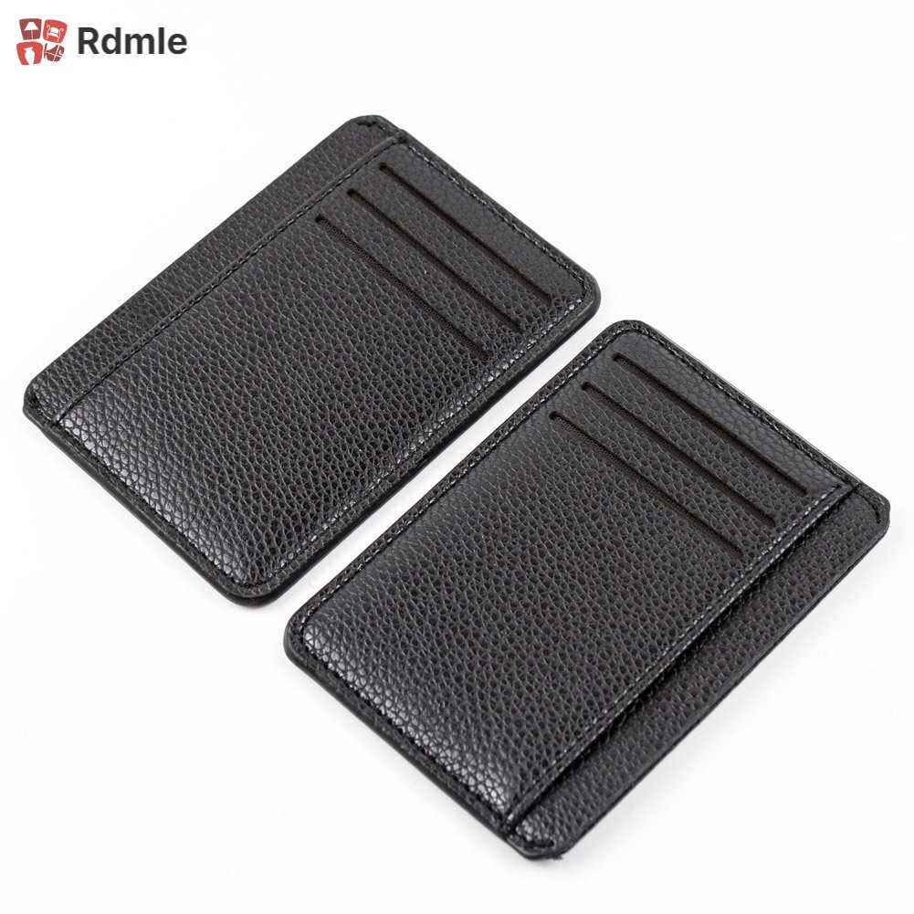 Bóp Da pu Màu Trơn Có Khoá Kéo Cho Nam Ví