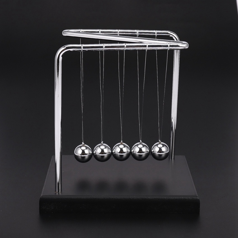 Mô hình đồ chơi con lăn chuyển động cân bằng newton hình chữ Z bằng gỗ dạy học cho trẻ