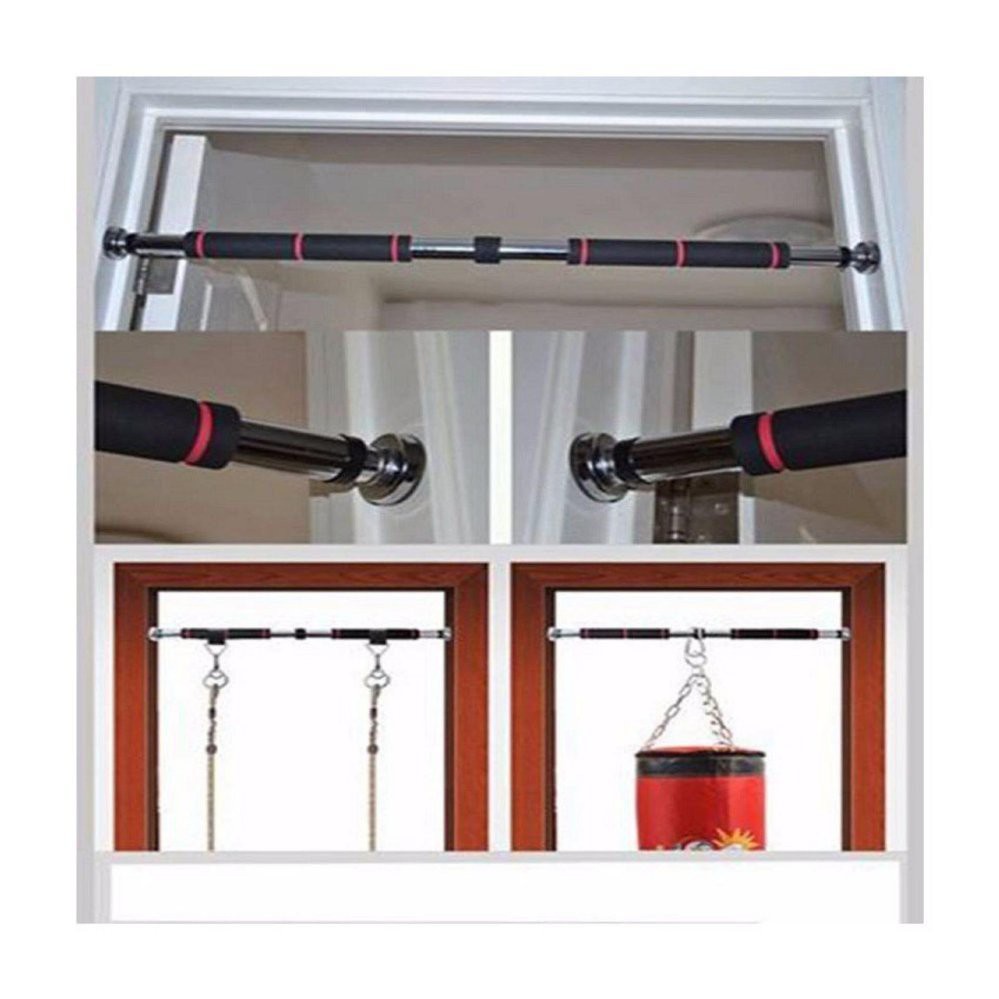 Xà đơn gắn tường tiện lợi chất liệu thép không gỉ 4 lớp cao cấp , chịu lực tốt chắc chắn chống rung lắc lắp đặt dễ dàng