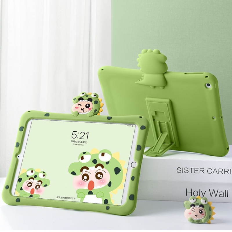 Ốp Máy Tính Bảng Chống Rơi Hình Cậu Bé Bút Chì Cho ipad mini air pro7 8