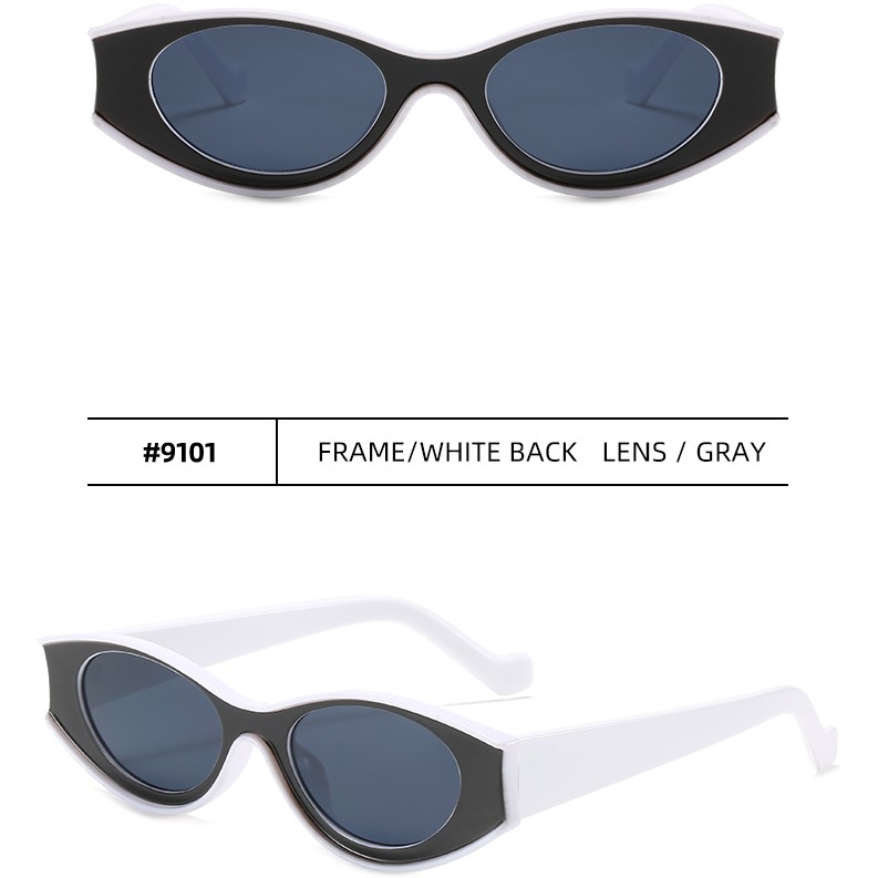 Kính mát gọng nhựa phong cách hip hop cho nữ