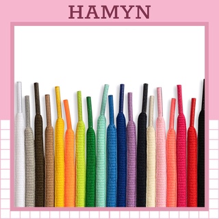 Dây giày bản oval bán nguyệt cho giày chạy thể thao nhiều màu lựa chọn HAMYN