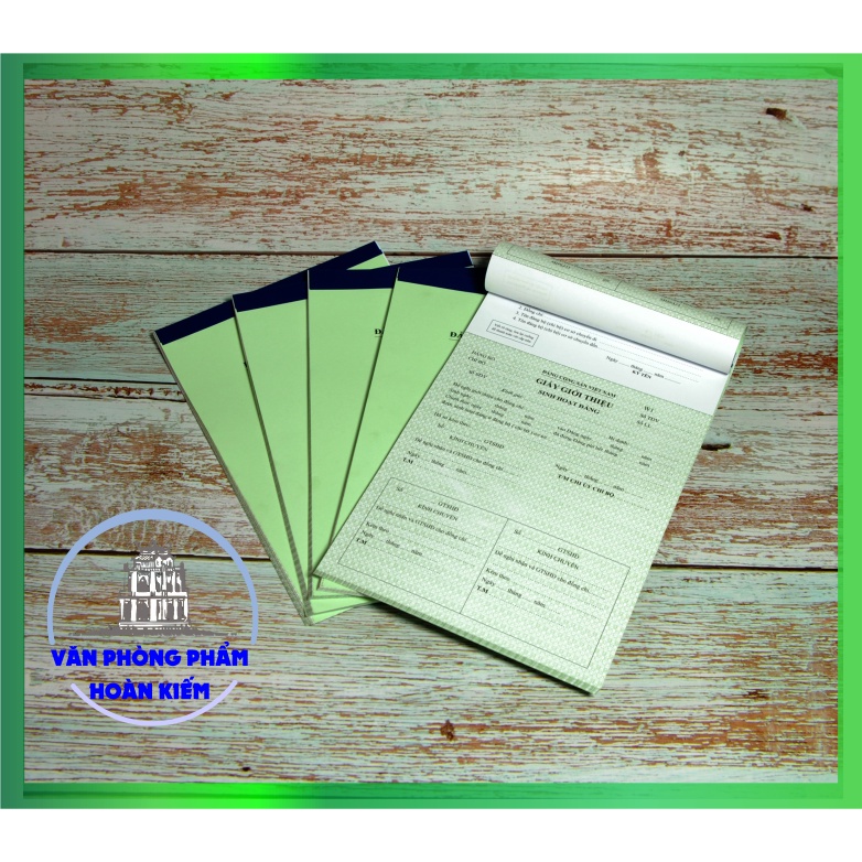 Quyển Giấy giới thiệu sinh hoạt Đảng