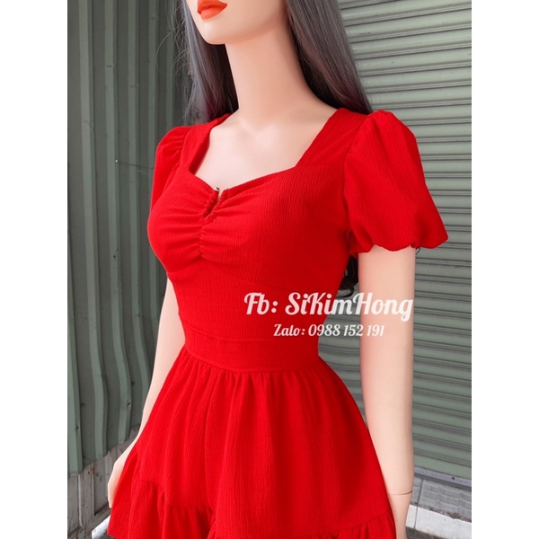 [Mã FAMARAL1 giảm 10K đơn 50K] Đầm jump tay phồng mới về M12(Ảnh shop chụp thật 100%) | BigBuy360 - bigbuy360.vn