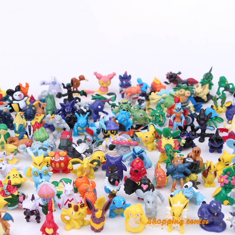 Set 144 Tượng Pokemon Mini Dùng Để Trang Trí