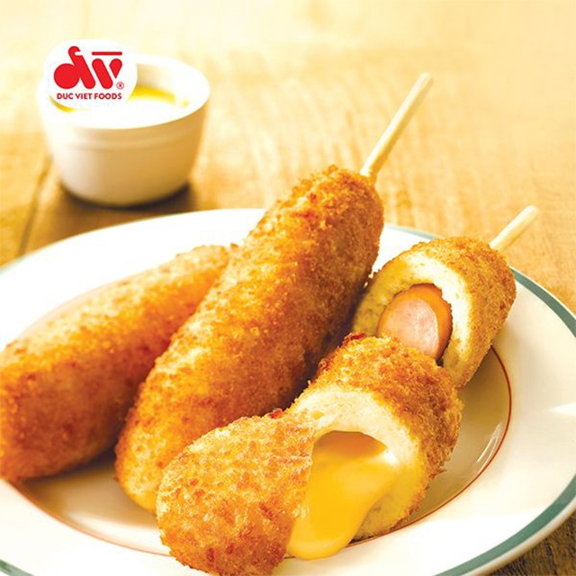 Xúc xích seoul's hotdog cuộn pho mai 500gr