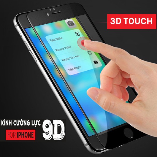 Cường lực 9D cho IPHONE 6, 6plus, 7, 7plus, 8, 8plus và IPhone X, XR, XS Max - Siêu cứng - siêu bền - rất dễ dán | BigBuy360 - bigbuy360.vn