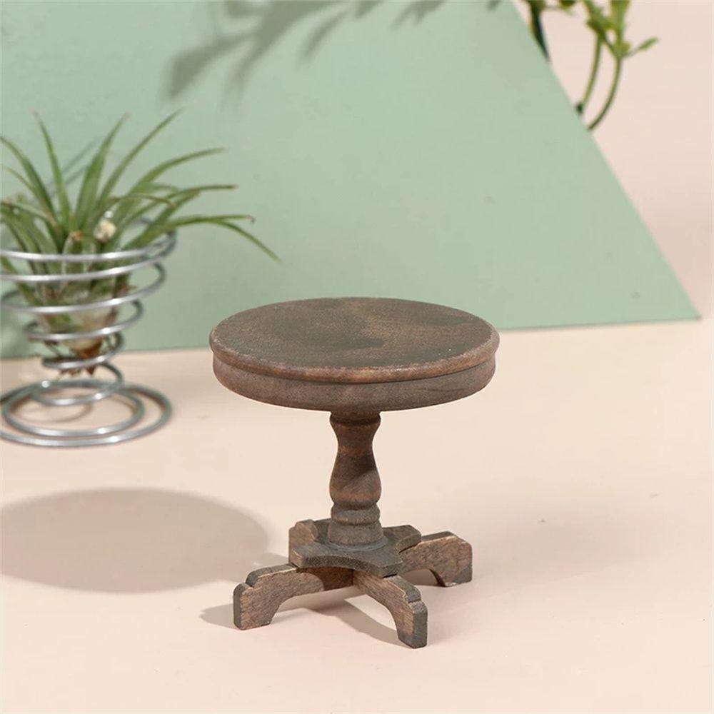 Mô Hình Bàn Cà Phê NICKOLAS Mini Tỉ Lệ 1: 12 Dùng Trang Trí Tiểu Cảnh