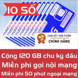 [FreeShip] Sim 4G Mobifone KC120 ( thay C90N) - A89 7GB/ Ngày Và 1000 Phút Nội Mạng- Hàng Chính Hãng - Sẵn gói cước