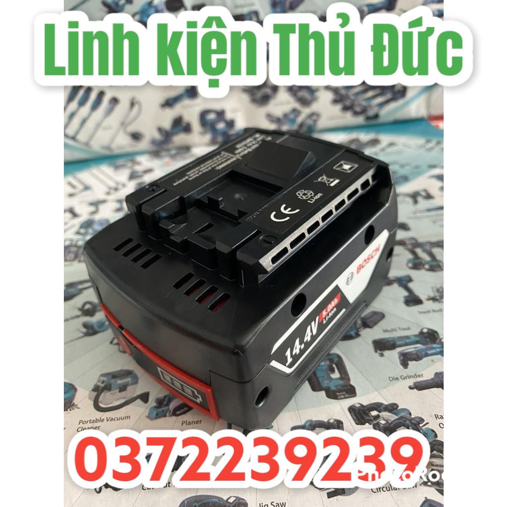 Lktd BN. Vỏ mạch Bosch 14.4V Li-ion full tem 2 hàng pin, led báo pin, nhận sạc zin.