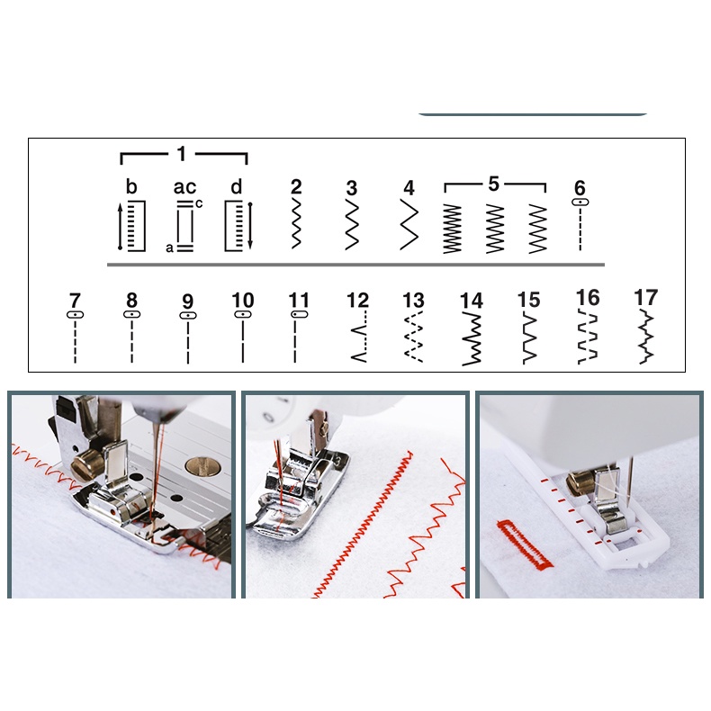 [HỎA TỐC 2H HCM] Máy May Gia Đình Brother JK17B