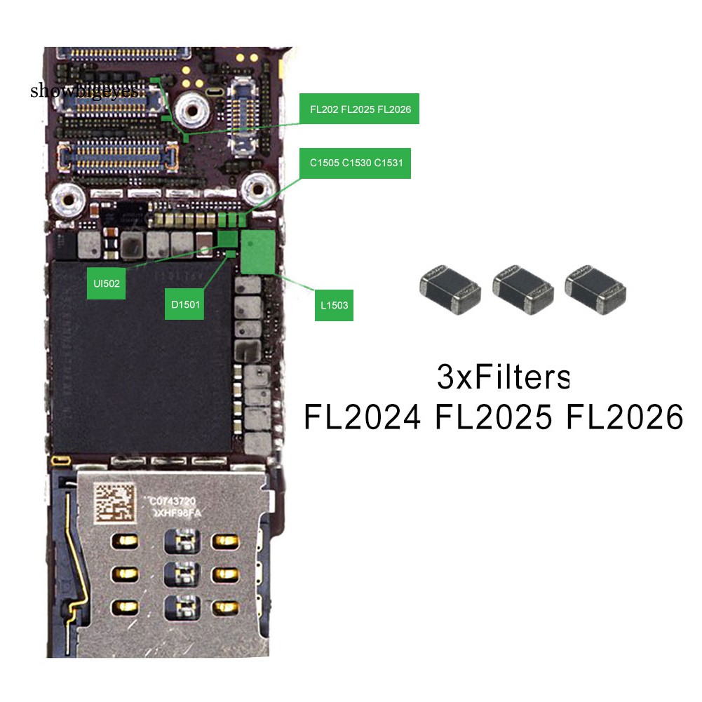 Bộ Phụ Kiện Sửa Chữa Đầy Đủ Cho iPhone 5G / 5S / 6S / 6