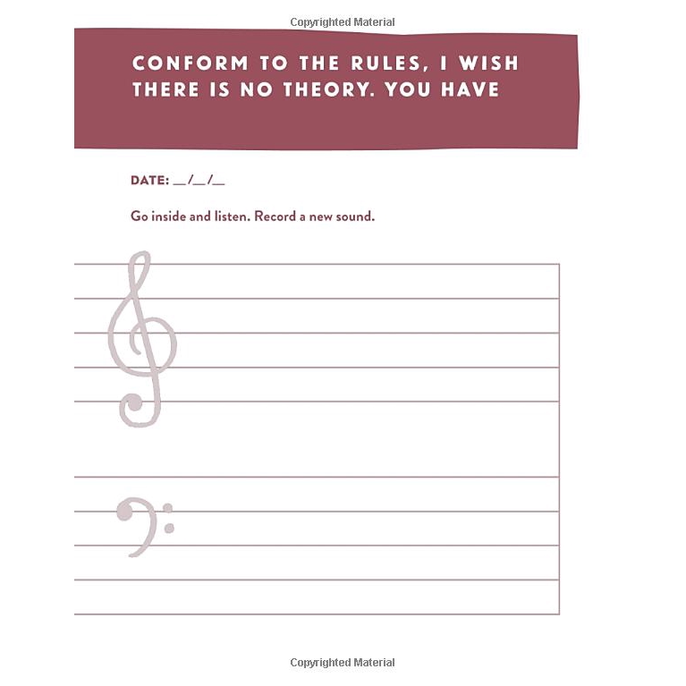 Sách - Do One Thing Every Day That Inspires You: A Creativity Journal