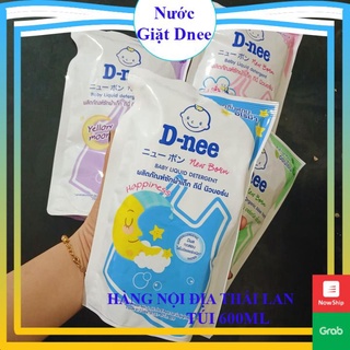 Nước Giặt Dnee Cho Bé Sơ Sinh (Túi 600Ml)- Hàng Nội Địa Thái Lan -  Hương Thơm Bền Lâu