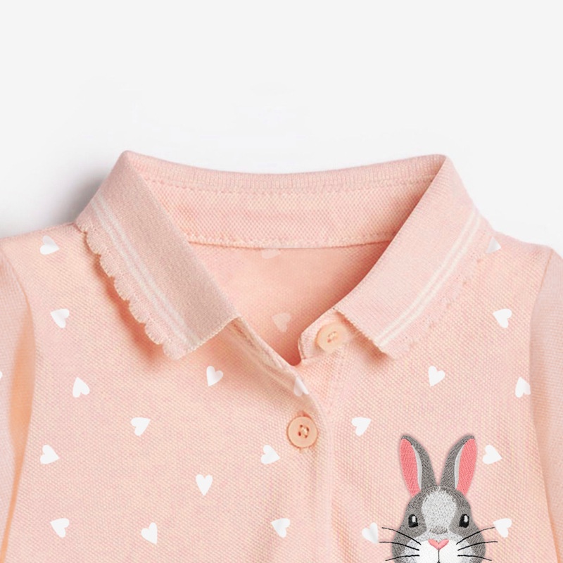 Little Maven VÁY POLO BÉ GÁI DÀI TAY SIÊU XINH ĐỦ SIZE TỪ 2-7T