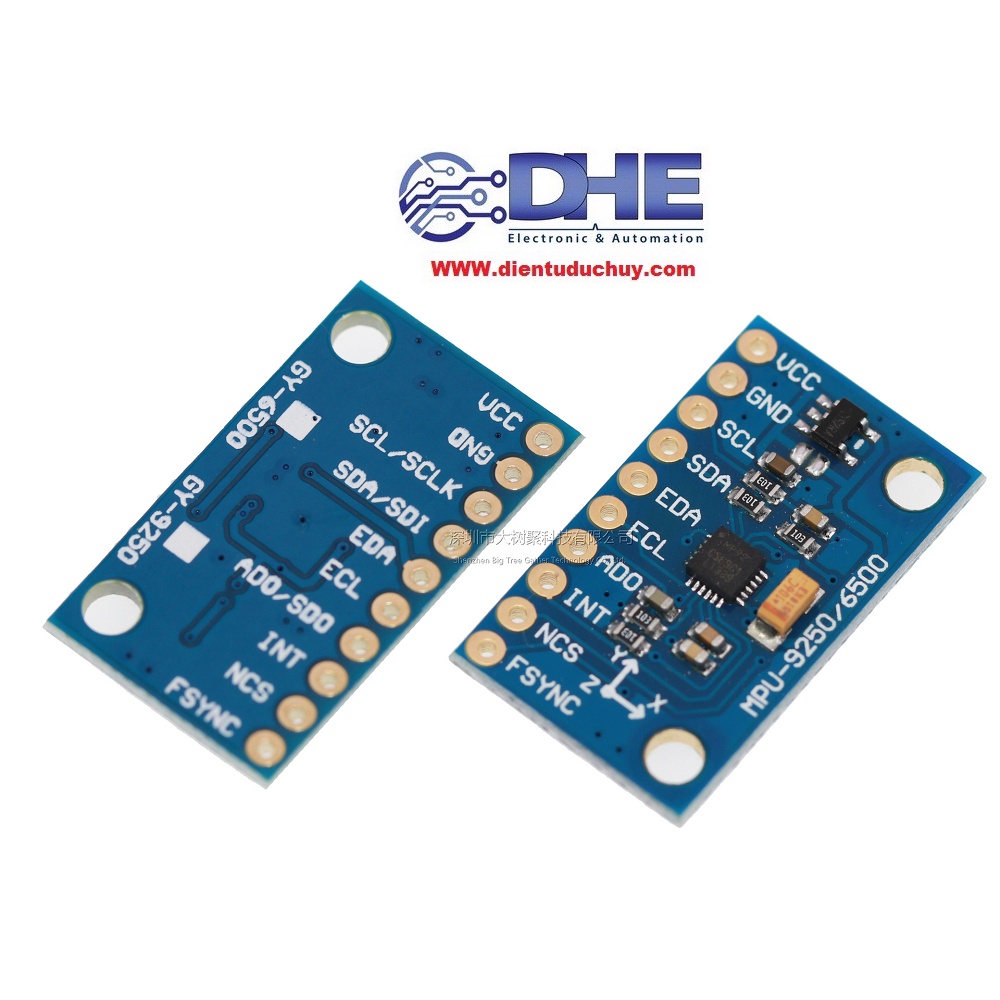 MPU6500 CẢM BIẾN GIA TỐC + CON QUAY HỒI CHUYỂN 3 TRỤC