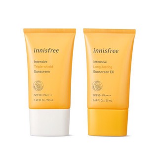 Kem chống nắng innisfree lâu trôi làm sáng da innisfree Intensive Triple Care Sunscreen SPF50+ | BigBuy360 - bigbuy360.vn