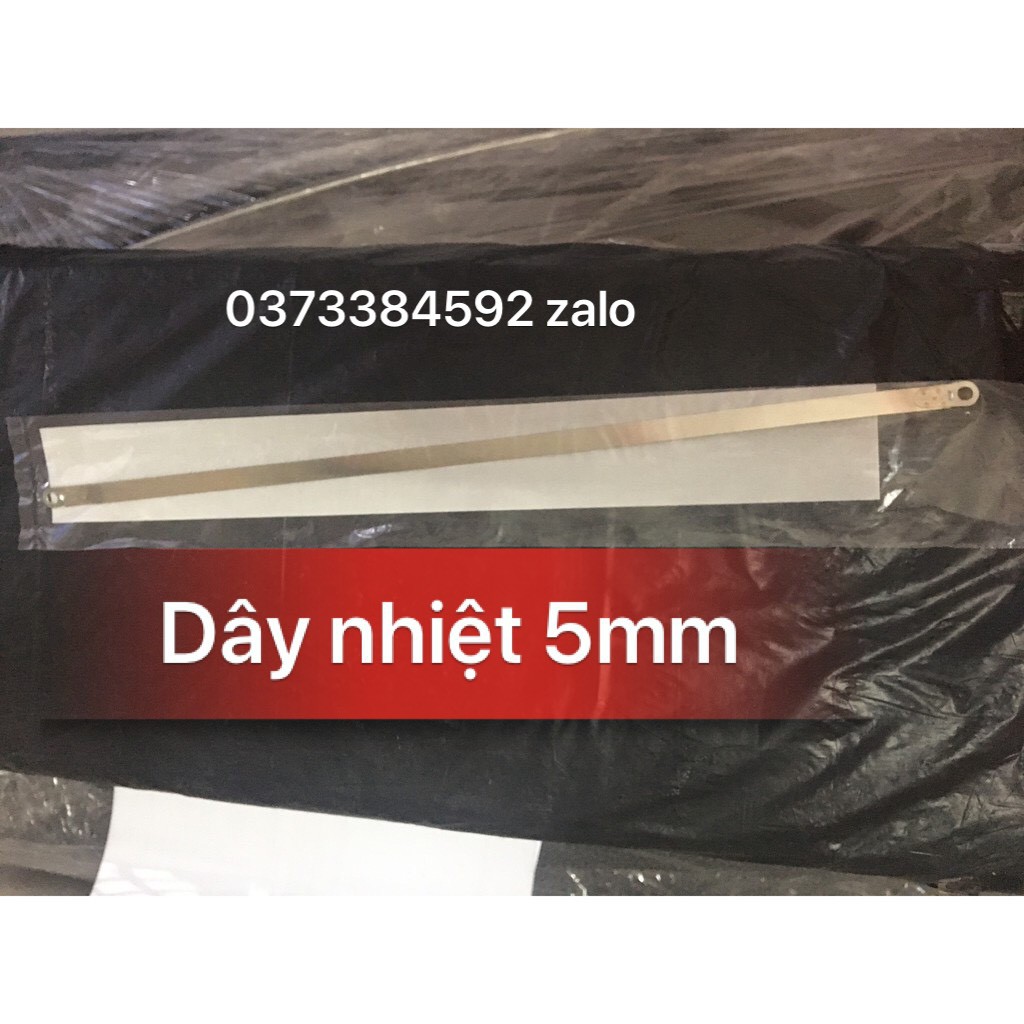 Bộ thanh dây nhiệt thay thế máy hàn miệng túi 40cm*5mm