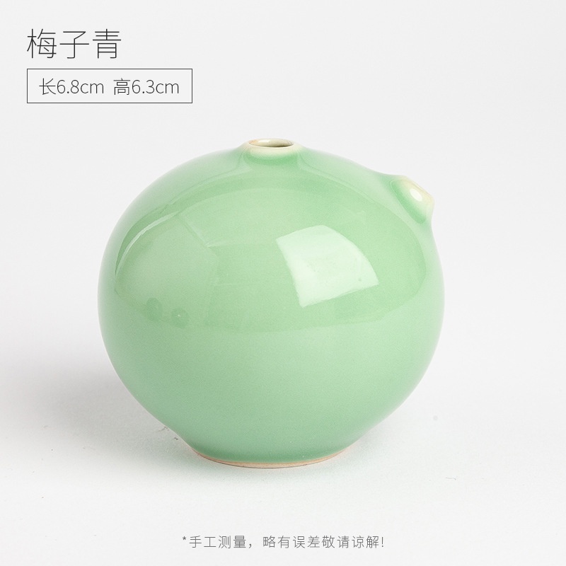 Jingdezhen Bát Gốm Nhỏ Giọt Nước Đá Mực Nhỏ Giọt Mở Tráng Men Kích Thước Nhỏ Bốn Kho Báu Của Nghiên Cứu Cal