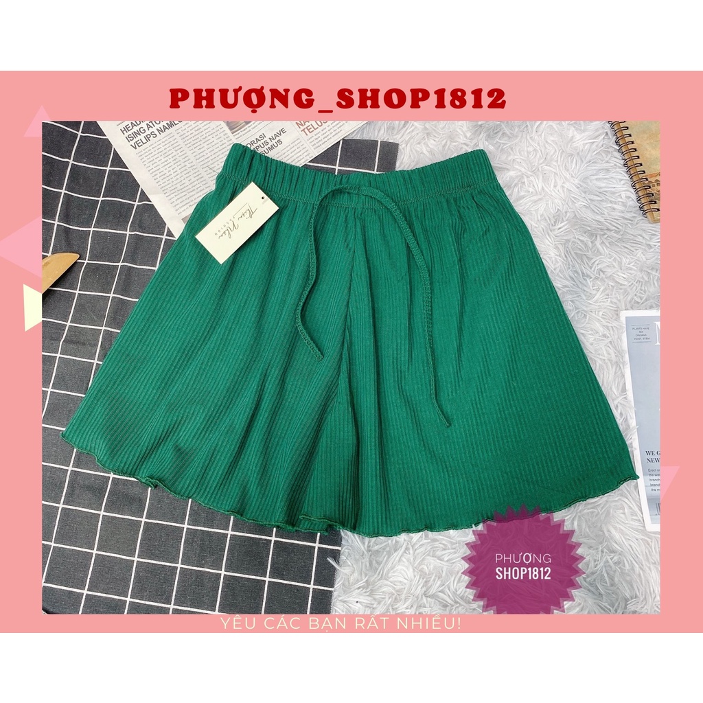 Quần Xoè Ngủ Mặc Nhà,Chất Vải Gân xịn Gồm 6 màu [ VIDEO_ẢNH THẬT ]_Phượng shop1812