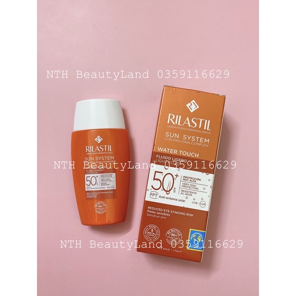 Kem chống nắng Rilastil Water Touch Fluid SPF50+