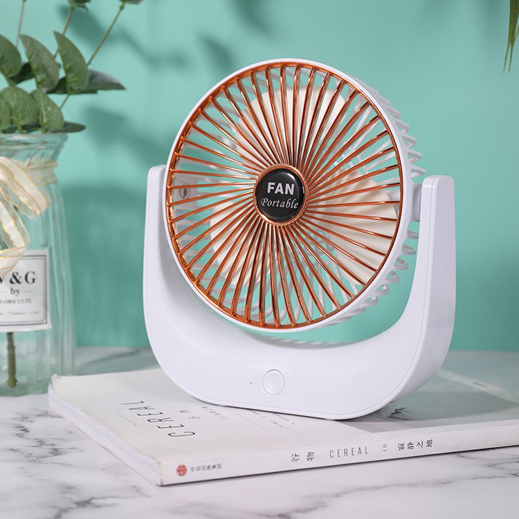 Quạt Tích Điện mini FANPORTABLE Sạc Tích điện - 3 Chế Độ Gió Mạnh Mẽ, Nhỏ gọn Tiện Lợi - Pin chạy 3-5h HUSO | BigBuy360 - bigbuy360.vn