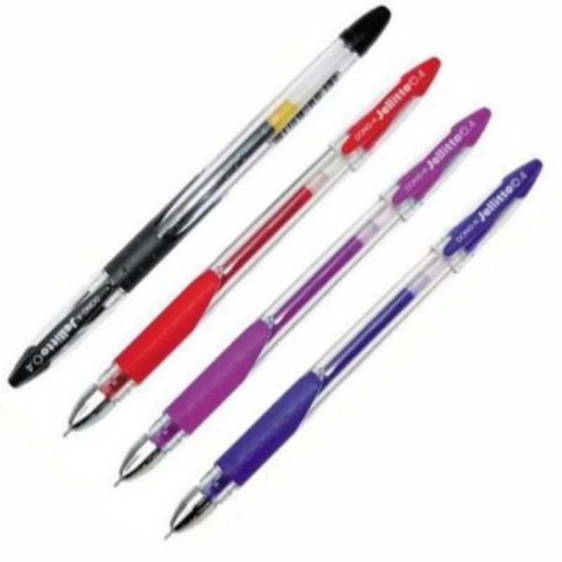 BÚT GEL JELLITTO 0.4MM CHÍNH HÃNG - BÚT MỰC D.A P&T HÀN QUỐC