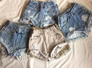 Quần short jean Mỹ