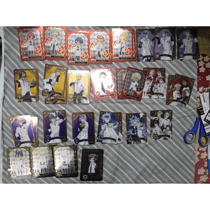 Thẻ hình nhân vật - Twisted-Wonderland Bandai Metal card Collection 3