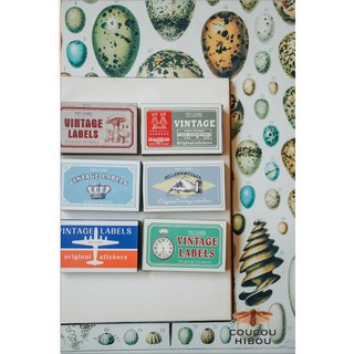 HỘP STICKER LABEL 60 MIẾNG- mẫu air mail
