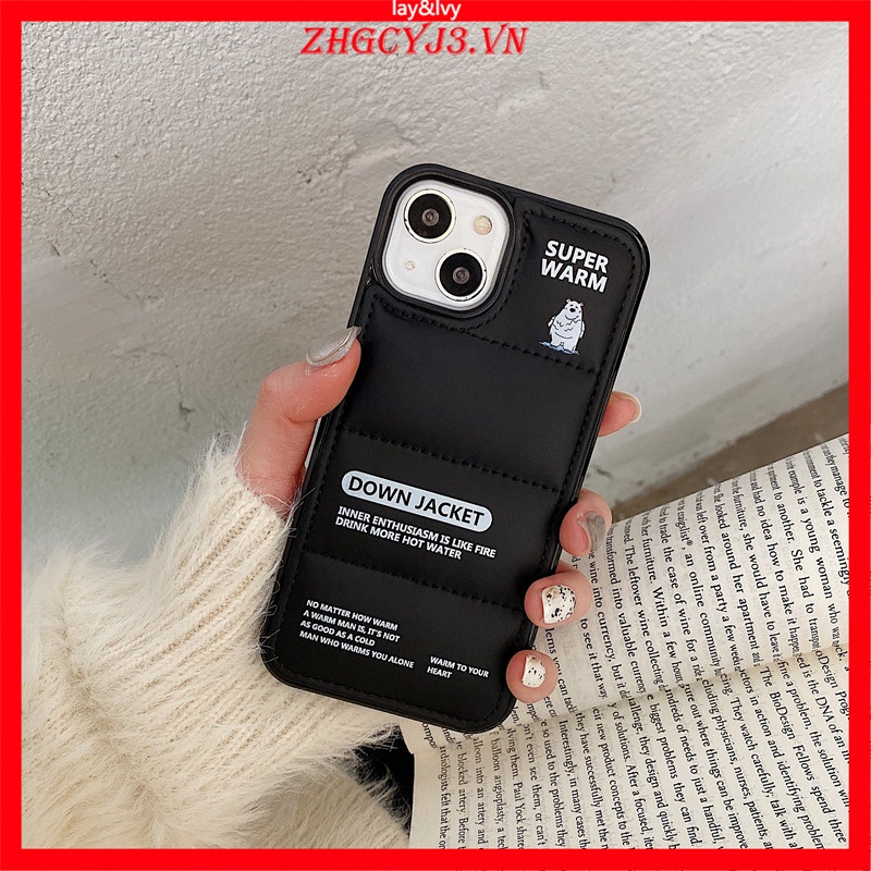 Ốp Điện Thoại IMD Silicone In Hình Gấu Bắc Cực Hoạt Hình Cho IPhone 7/8 Plus XS XR XSmax 11 12 Pro Max 13 Pro