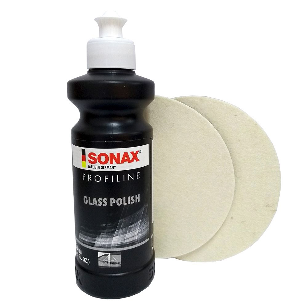Phớt nỉ Đánh Bóng Xóa Xước Làm Trong Kính Ô Tô Sonax Felt Pad 127mm