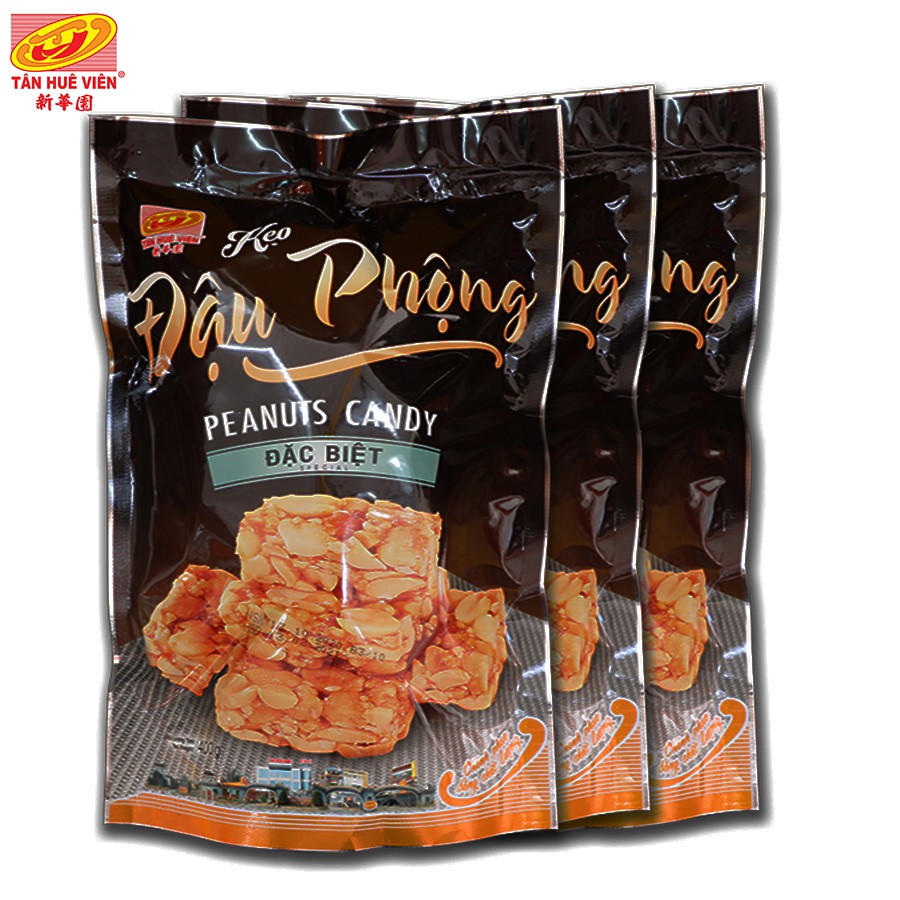 Kẹo Đậu phộng đặc biệt Tân Huê Viên (400gr)