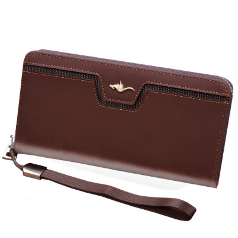 Ví Nam Nữ Unisex Cao Cấp HENGSHENG - Ví Dài - Bóp Đứng Dài - Long Section )