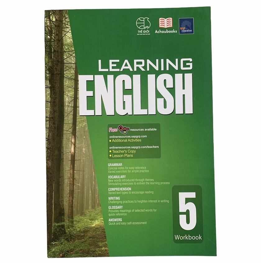 Sách: Learning English 5 ( dành bé từ 10 tuổi )