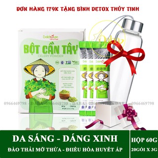 Bột Cần Tây Nguyên Chất Dalahouse  - cần tây đẹp dáng hiệu quả, thanh lọc, làm mịn da