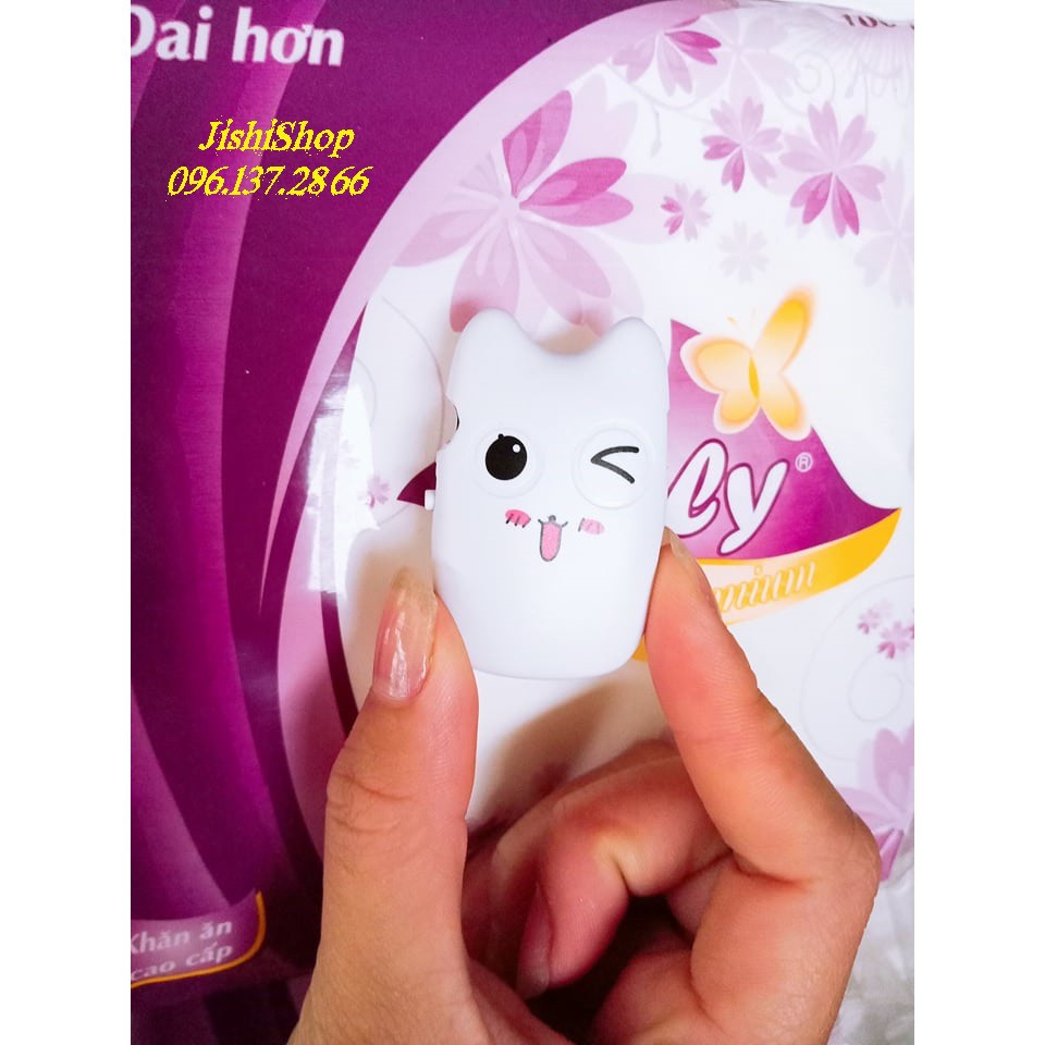 Máy Nghe Nhạc MP3 Mini hình mèo trắng đáng yêu ( Kèm : Cáp sạc + Tai Nghe ) mã sản phẩm QO6153