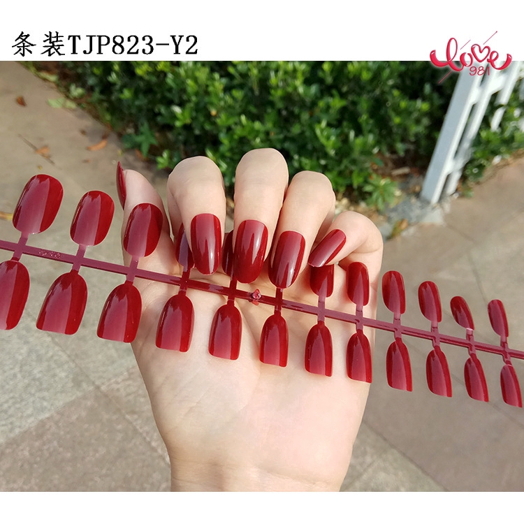 Bộ 24 Móng Tay Giả Trang Trí Nghệ Thuật