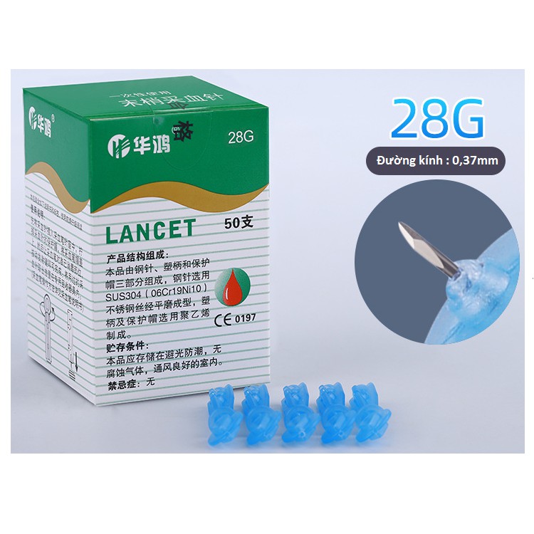 ✈️ Kim lấy máu sử dụng cho bút chích huyết