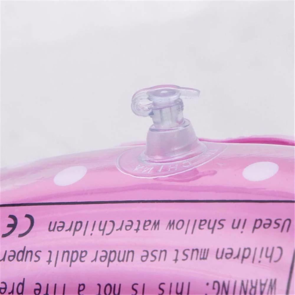 Phao Bơi Bơm Hơi Hình Tròn Có Tay Cầm An Toàn Cho Bé Sơ Sinh