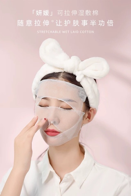 Bông đắp lotion mask, gói 200M, kích thước 10x10cm