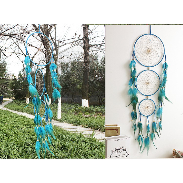 15 mẫu vòng Dreamcatcher có lông vũ treo tường trang trí nhiều loại - Handmade Dreamcatcher Decoration