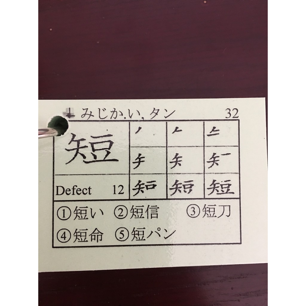 Flashcard N2 - Thẻ học tiếng Nhật N2 có ép plastic chống nước