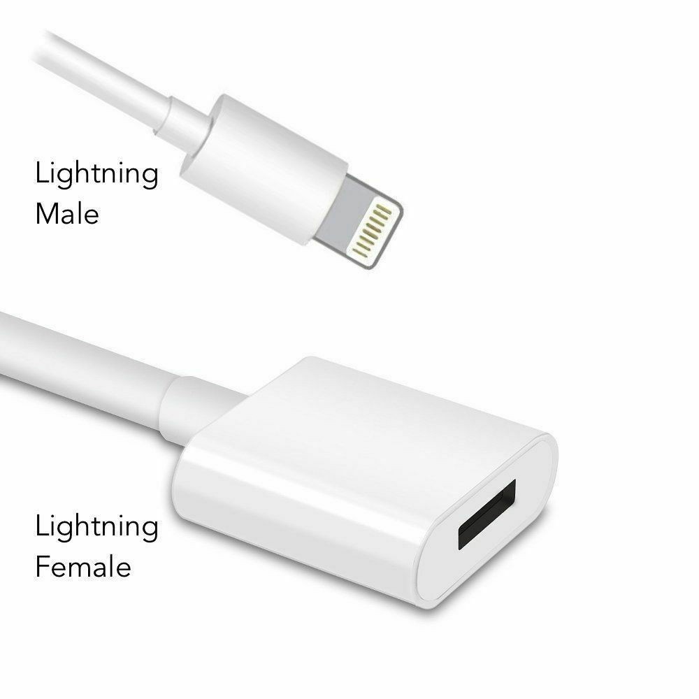 Cáp chuyển đổi dữ liệu OTG Video HDMI mở rộng đầu cắm Lightning 8 Pin cho iPhone