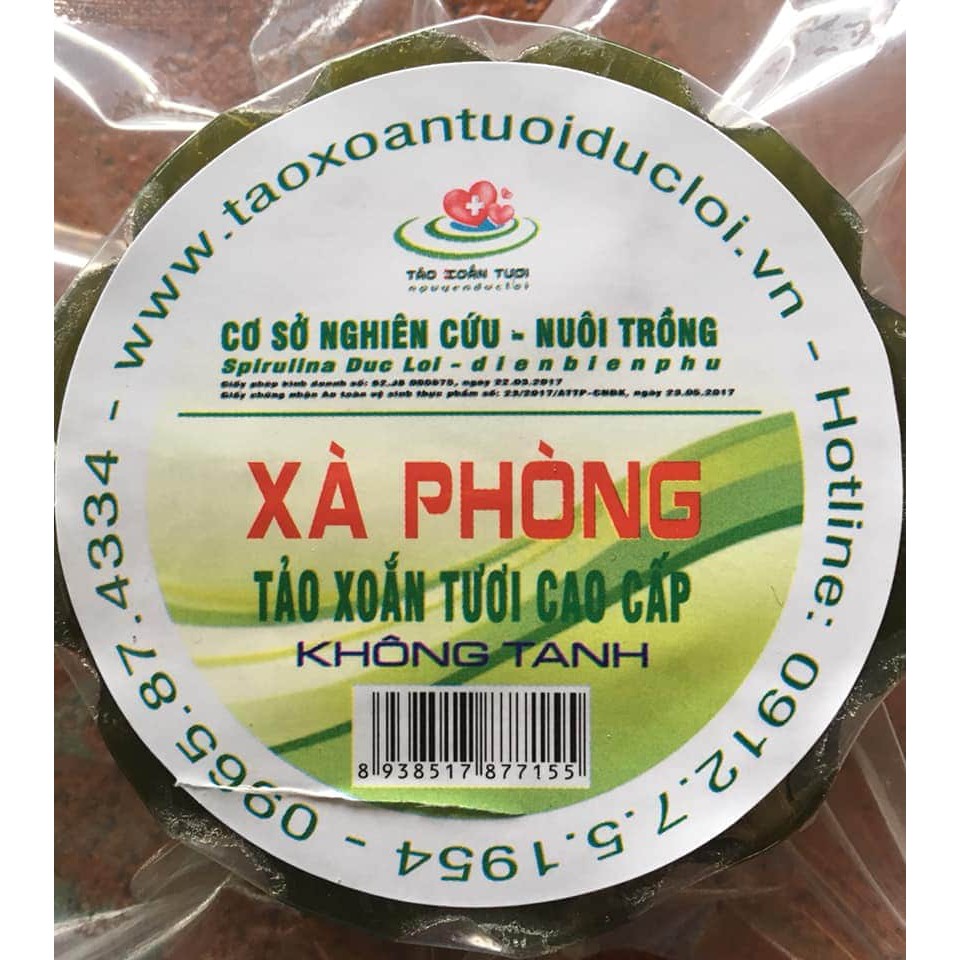 [Hàng Cao Cấp] - Xà Phòng Tảo Xoắn Đức Lợi