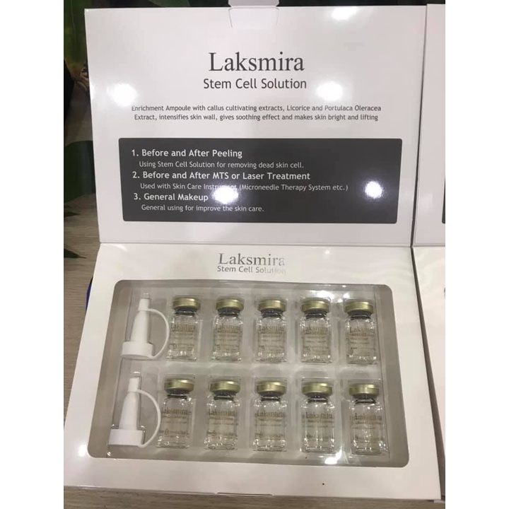 Tế Bào Gốc Laksmira Phục Hổi, Tái Sinh Da - Hàng Chính Hãng