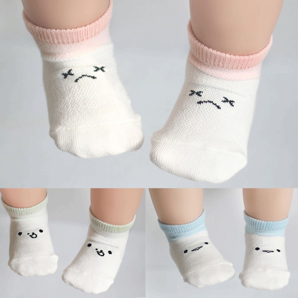 Tất cotton dày mềm mại nhiều màu cho bé