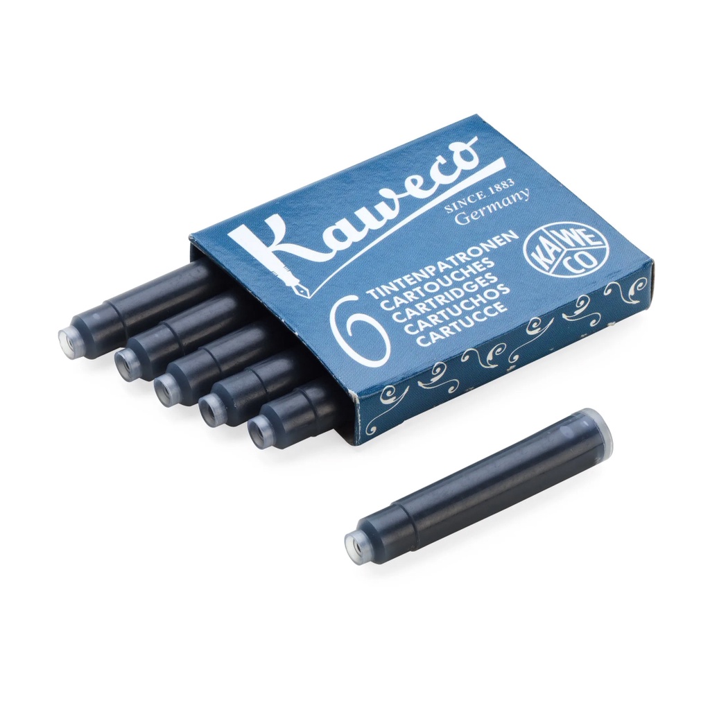 Hộp 6 ống mực Kaweco nhiều màu sinh động - Hàng chính hãng Đức
