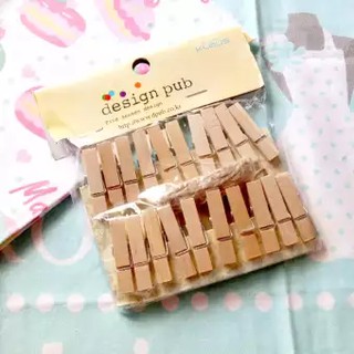 Set 10 kẹp gỗ + 2M dây thừng
