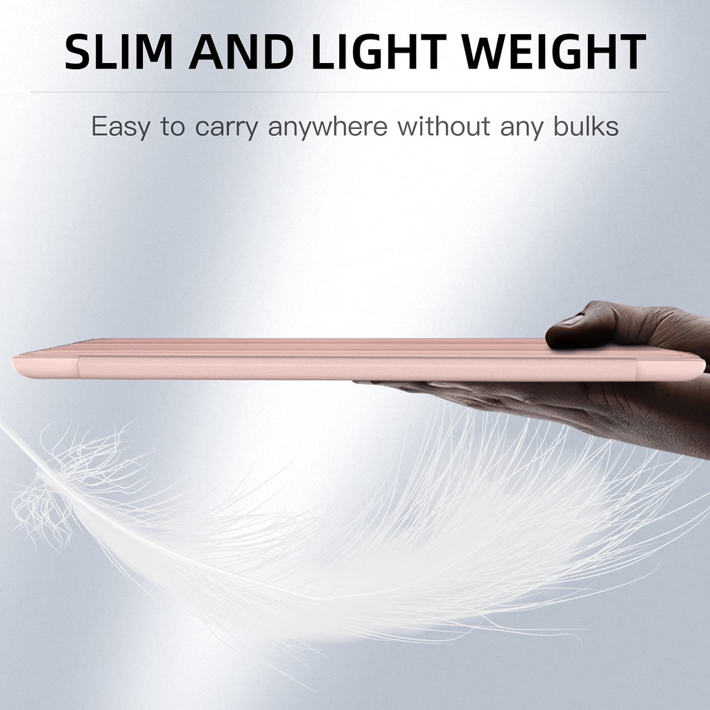Ốp Máy Tính Bảng Có Ngăn Đựng Bút Chống Rơi Cho Ipad Pro 11/12.9 Inch Mini 6th Air 3/4th Gen 9.7 10.2 Inch